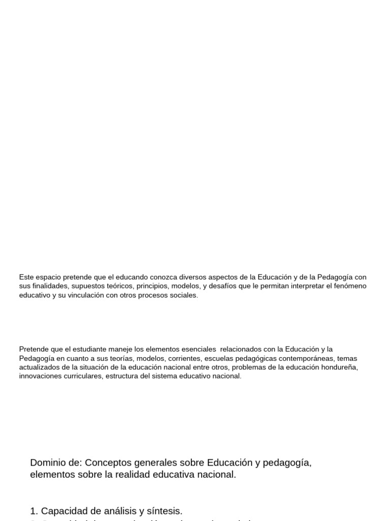 Pedagogia 1 | PDF | Pedagogía | Maestros
