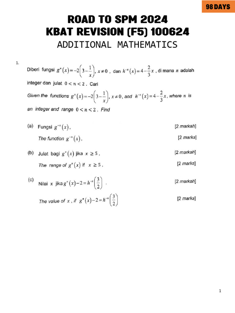 KBAT Revision 100624 | PDF