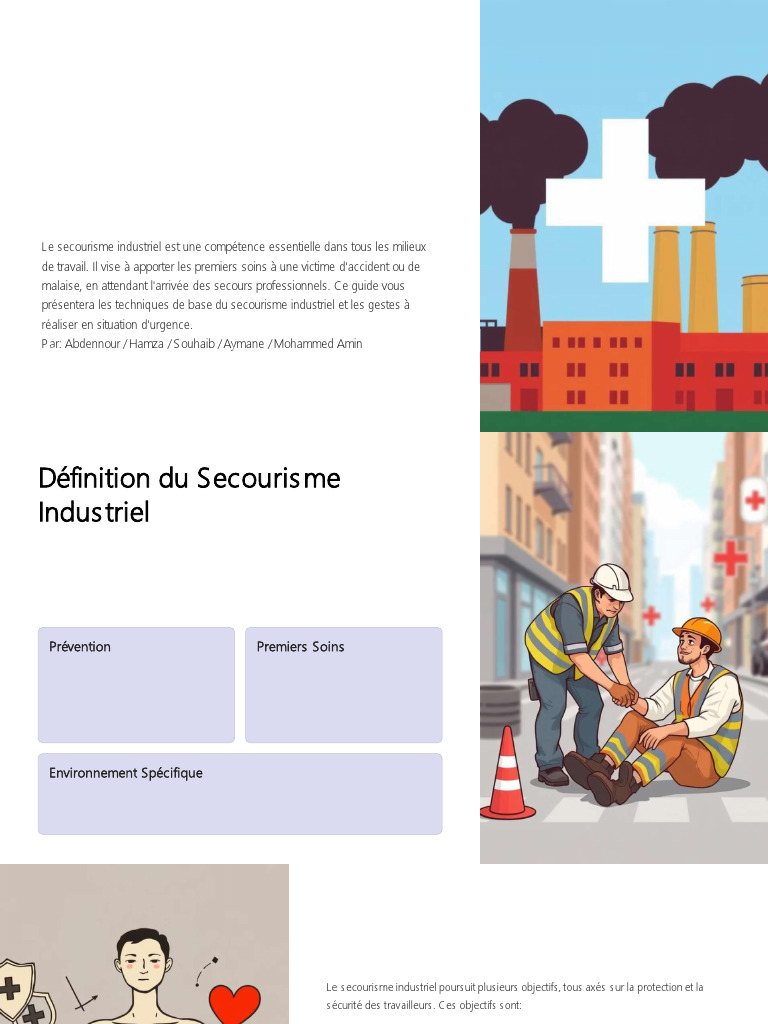 Techniques de Secourisme Industriel | PDF | Premiers secours | Urgence