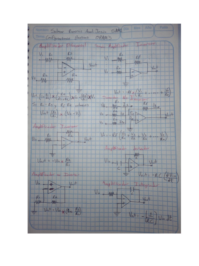 Configuraciones Basicas OPAM S | PDF