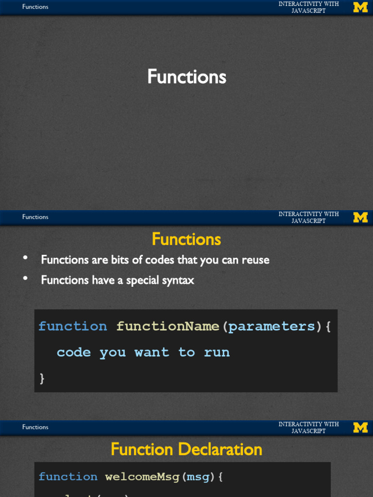 Week 2 Lecture Slides | PDF | Java Script | Document Object Model