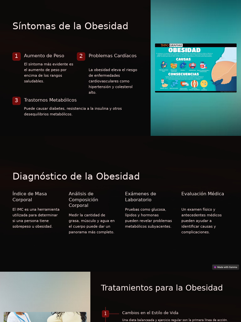 Infografía sobre Obesidad y Salud | PDF | Obesidad | Exceso de peso