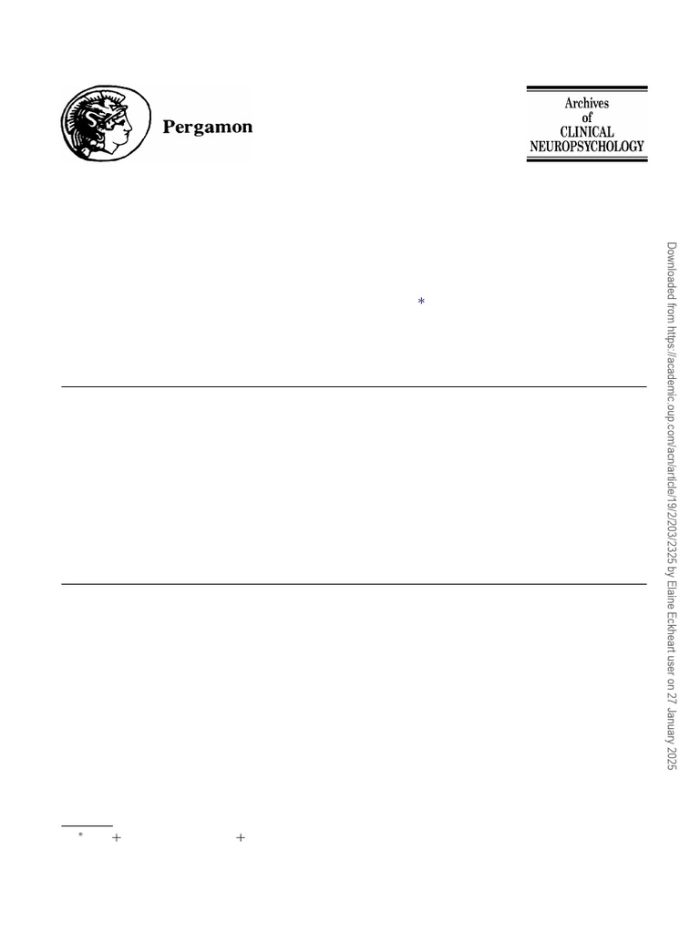 TMT A and B Norms by Age and Education | PDF | Cognitive Science ...