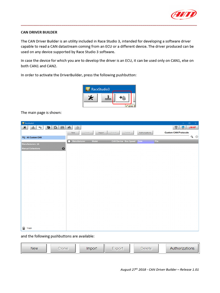 CAN Driver Builder User Guide | PDF | Bit | Password