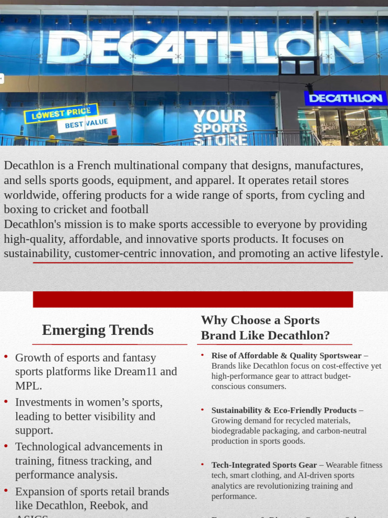 Decathlon: Affordable Sports for All | PDF | Icon (Computing) | Economies