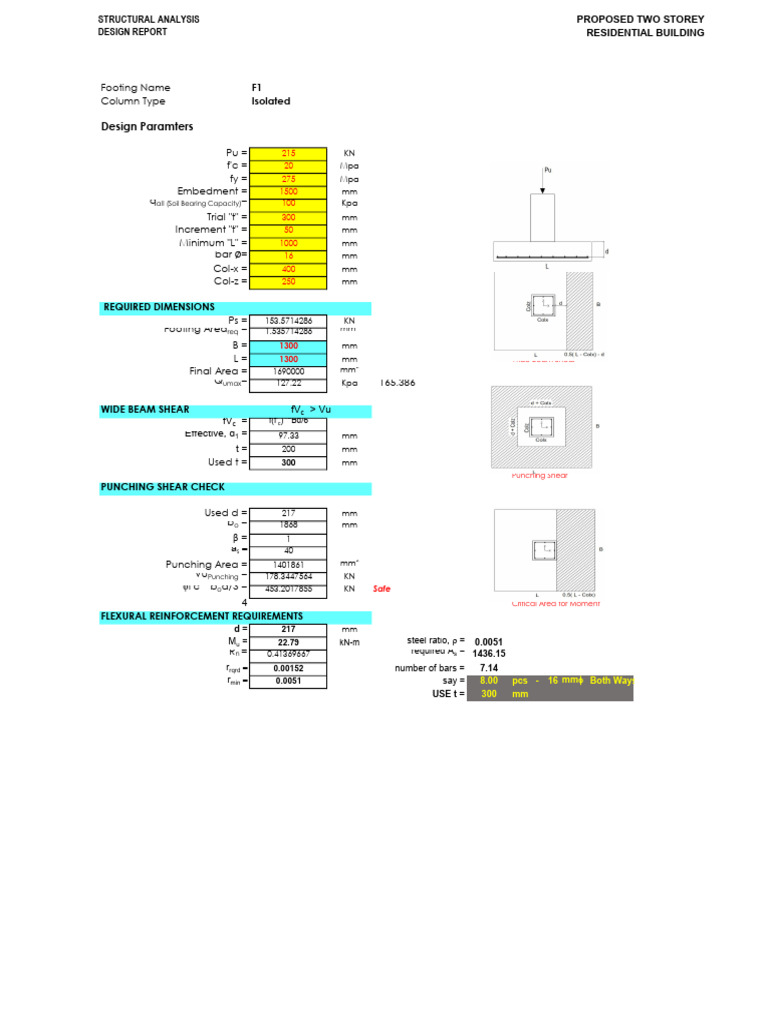 Structural Analysis for Two-Storey Home | PDF | Structural Engineering ...