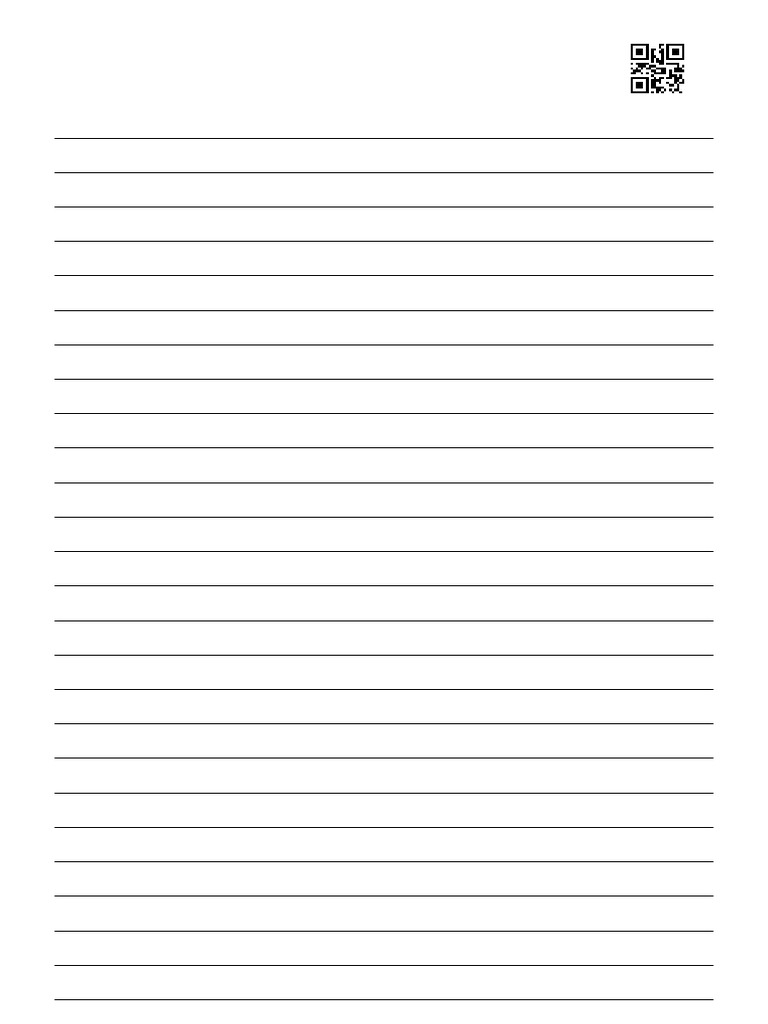 Answer Booklet Full Page | PDF