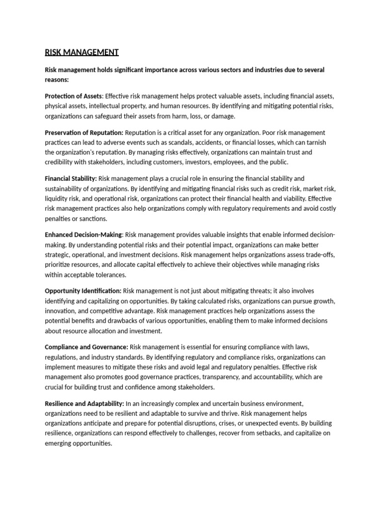 Risk Management for Banks | PDF | Basel Ii | Basel Iii