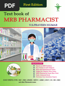 Text Book of Mrb Pharmacist by v.s.praveen Kumar