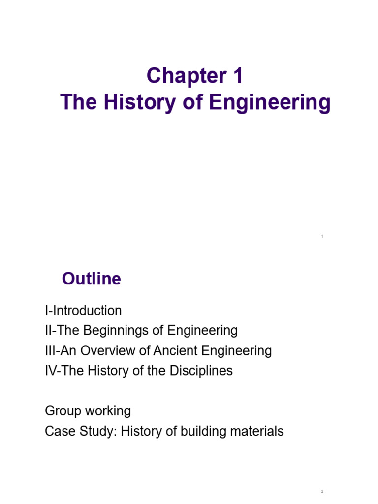 History of Engineering Innovations | PDF | Engineering | Science