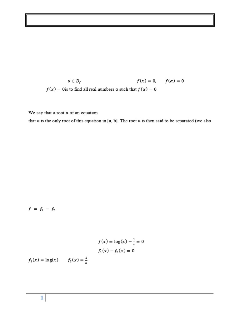 Chap1 Equation Non Lineaire Ang | PDF | Function (Mathematics ...