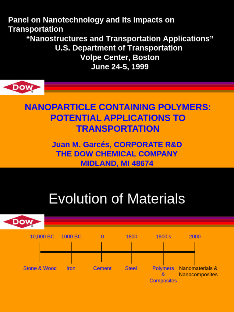 Nanocomposite Polymers in Transportation | PDF | Nanocomposite | Polymers