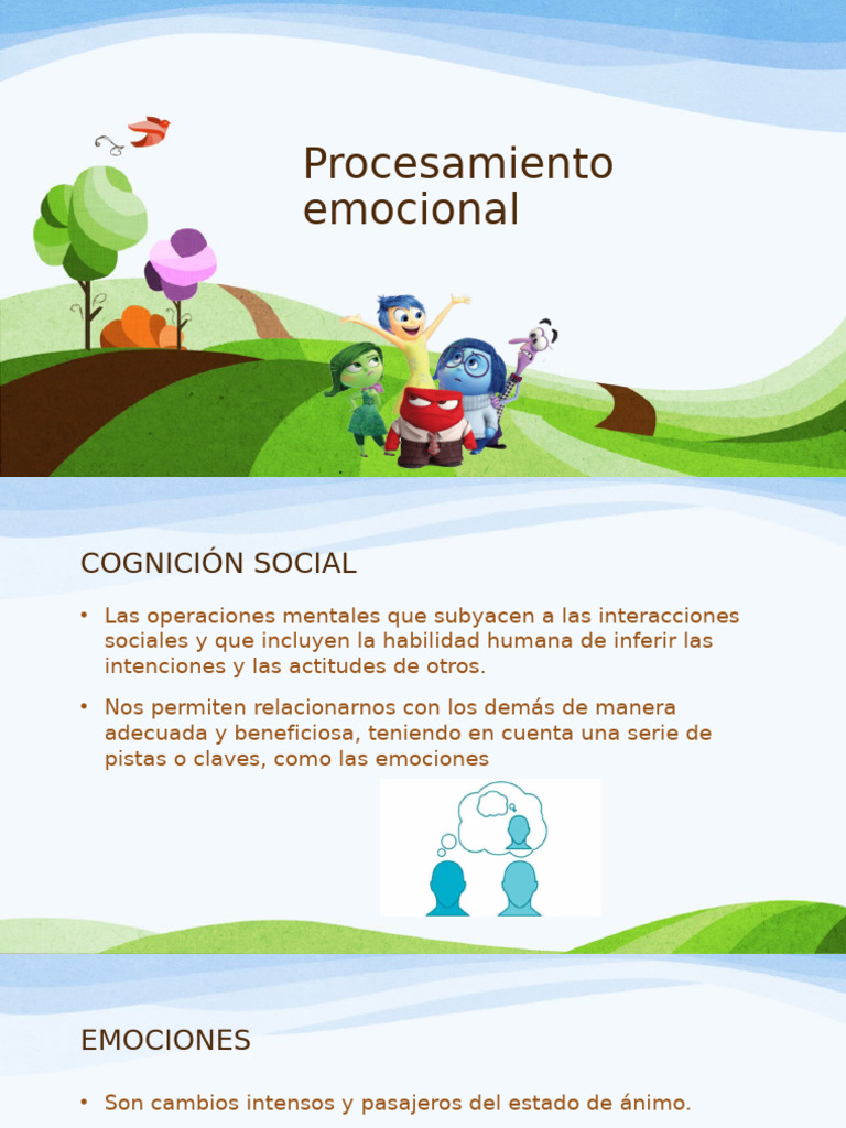 Reconocimiento y Funciones de Emociones | PDF | Las emociones ...
