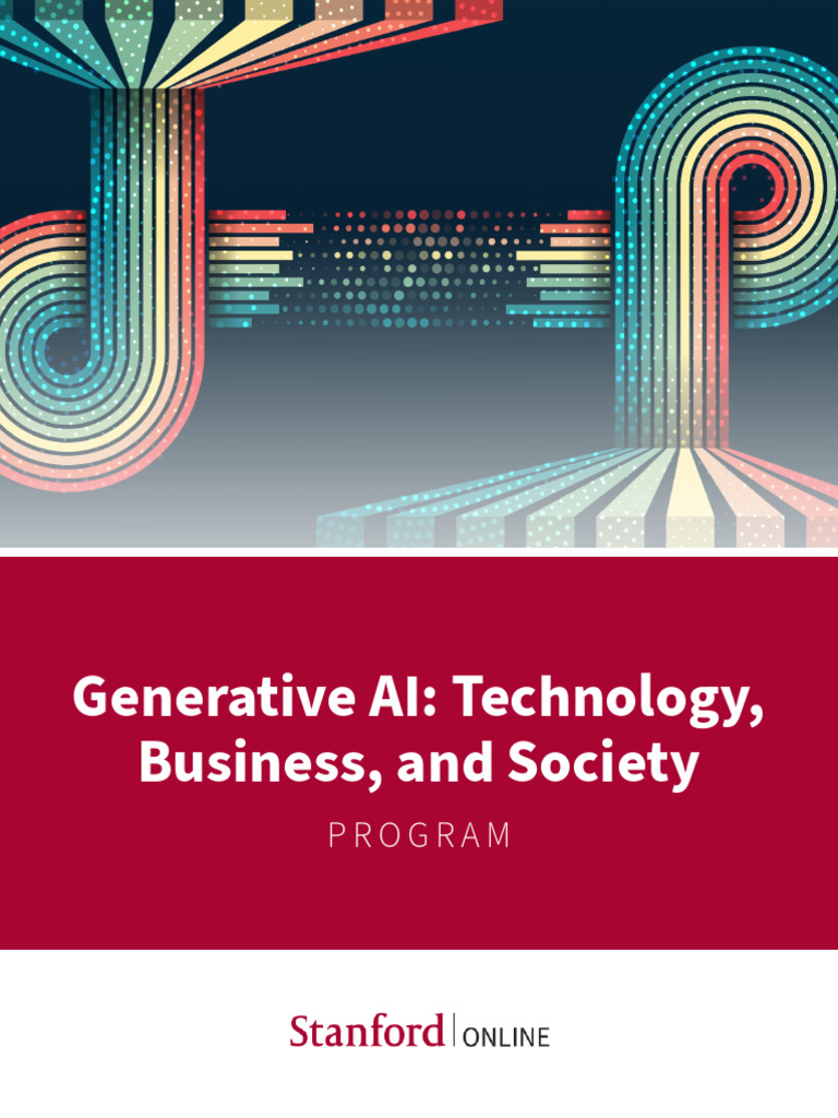 Stanford Generative AI Certificate Program | PDF | Artificial ...