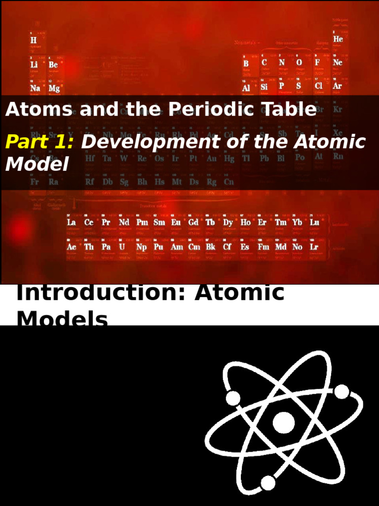 PPT+-+Atoms+and+the+Periodic+Table+PPTX | PDF | Atoms | Isotope