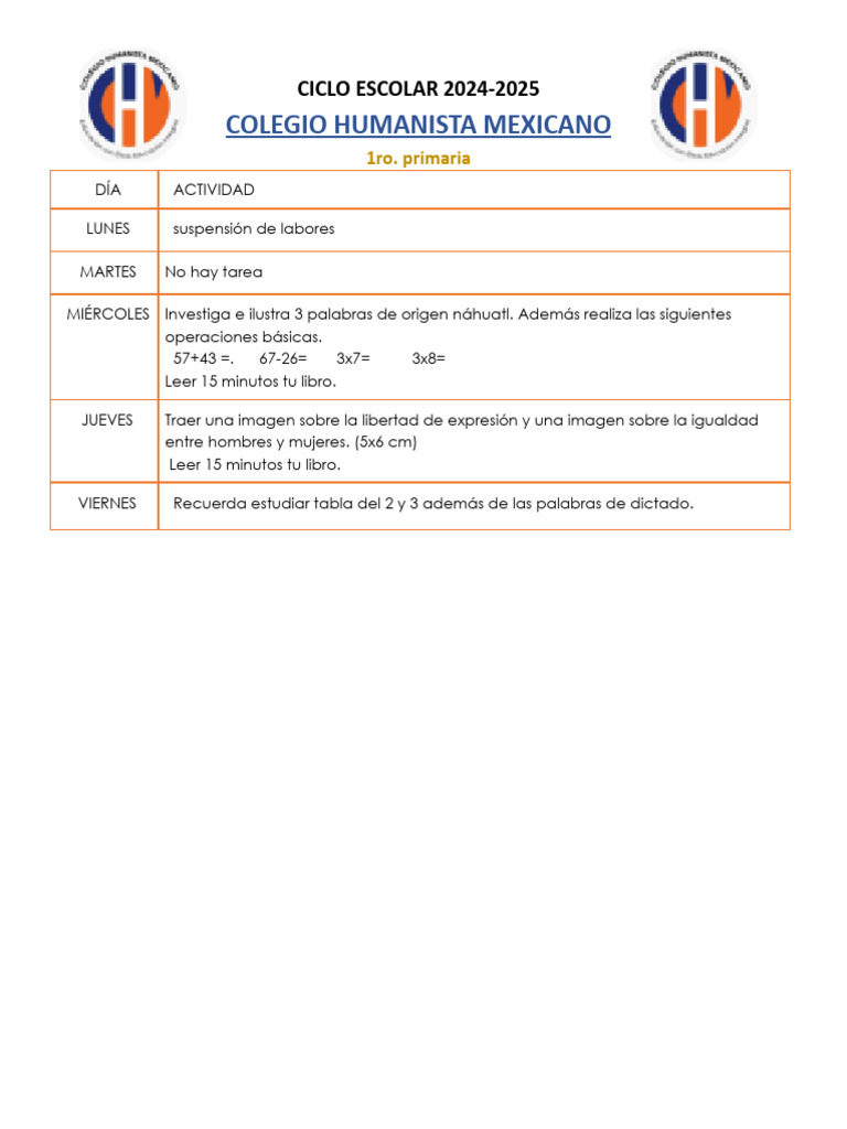 Copia de Tarea Del 4 Al 7 de Febrero | PDF