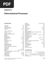 Petrochemical Processes: Segment 3