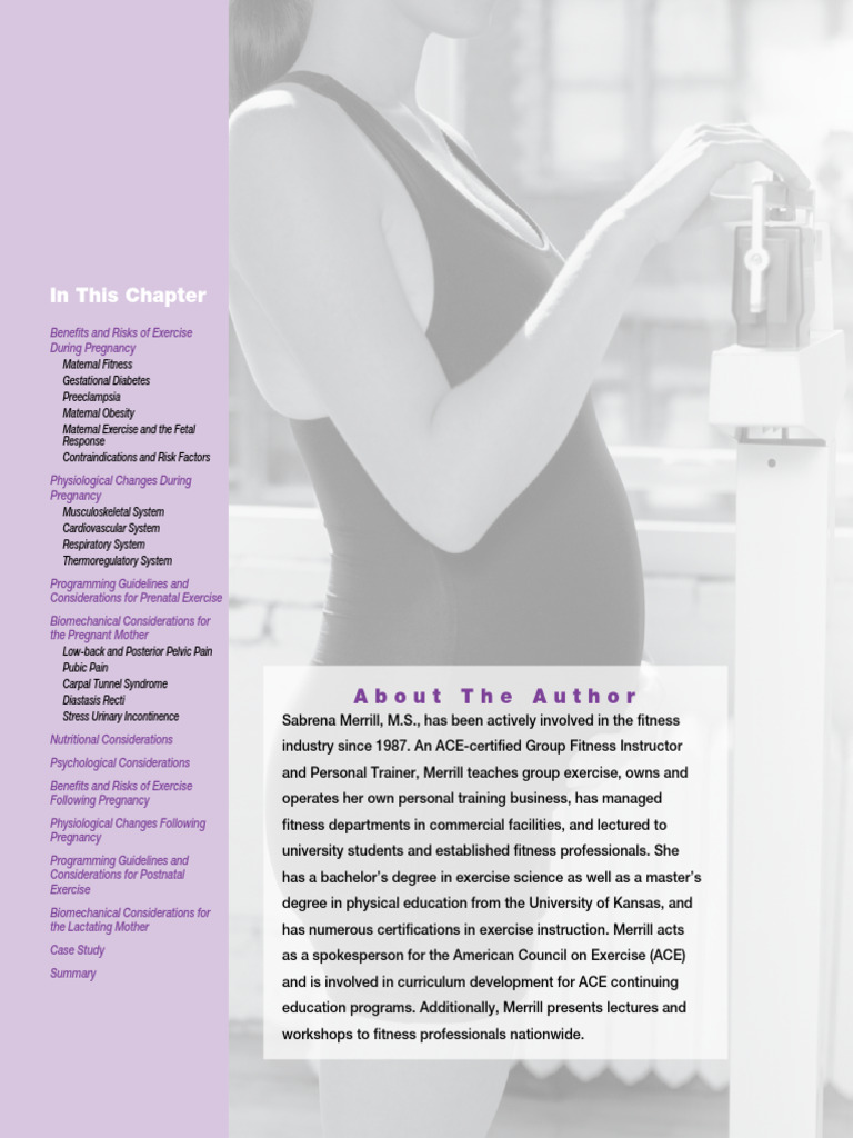 Exercise and Pregnancy | PDF | Pregnancy | Gestational Diabetes