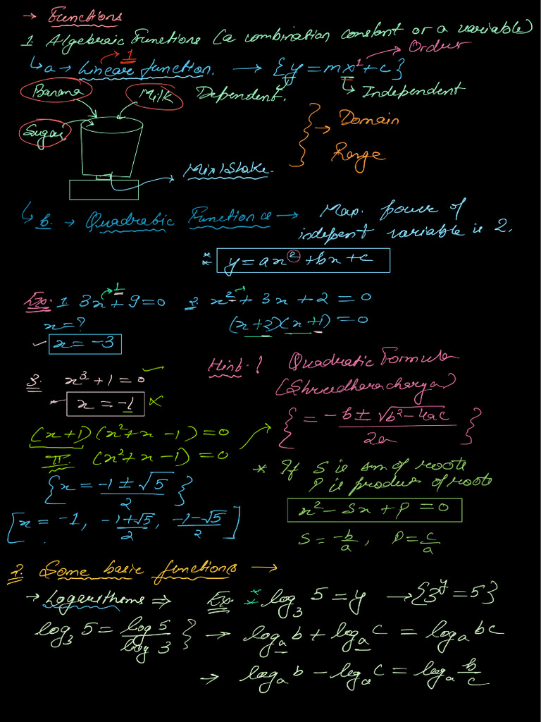 Basic Mathematics 1 | PDF