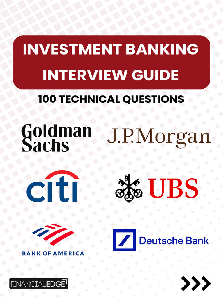 Hardest Investment Banking Technical Questions