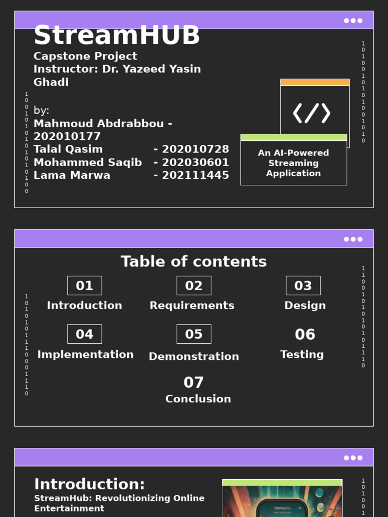 AI-Powered Streaming App Overview | PDF | Computing | Information ...