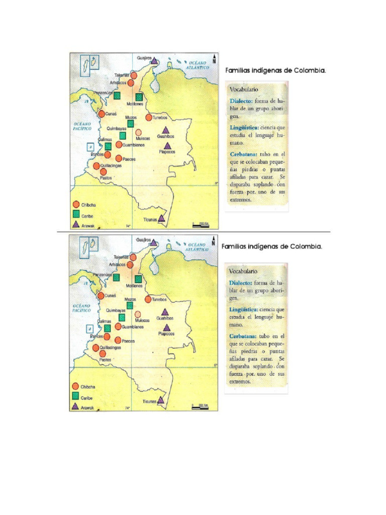 Respuestas Mapa 4 Comunidades Indigenas ETICA | PDF