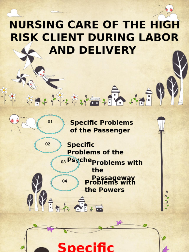 Specific Problems of The 4 Ps | PDF | Childbirth | Fetus