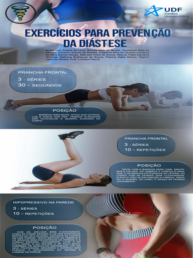 Exercícios para Prevenir Diástase Abdominal | PDF