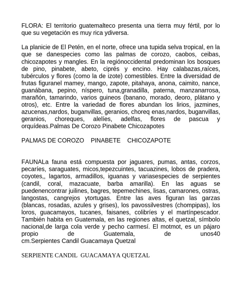 Picadura de Insecto | PDF | Arboles | Zona tropical