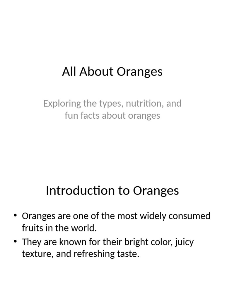 Health Benefits of Cara Cara Oranges | PDF