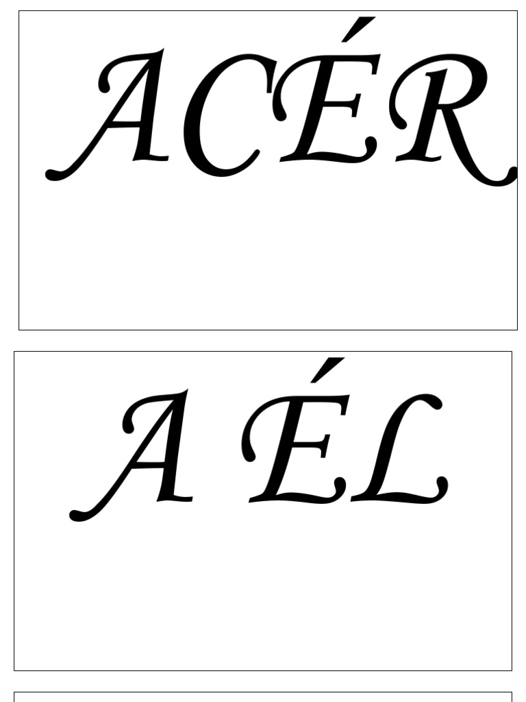 Letras X | PDF
