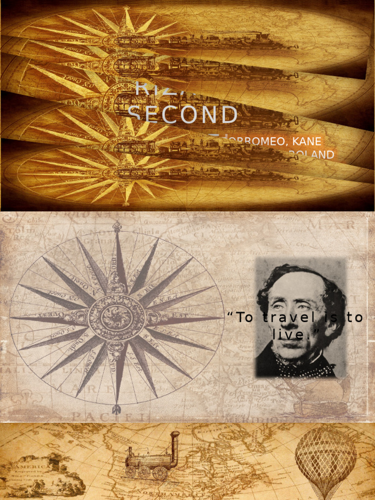 Rizal's 1888 Travels: Hong Kong to America | PDF | Tagalog Language | Macau