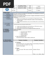 Grade 1 Lesson Plan on Naming Words | PDF | Teachers | Lesson Plan