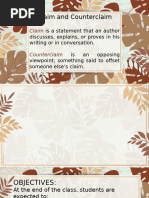 Determine Textual Evidence To Validate Assertions And Counterclaims