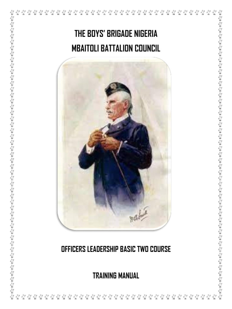 Boys' Brigade Nigeria Training Manual | PDF