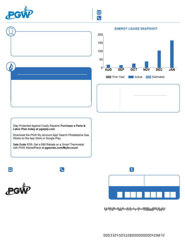 Bill-332450510 11 | PDF | Natural Gas | Gases