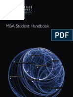 Mba Student Handbook En