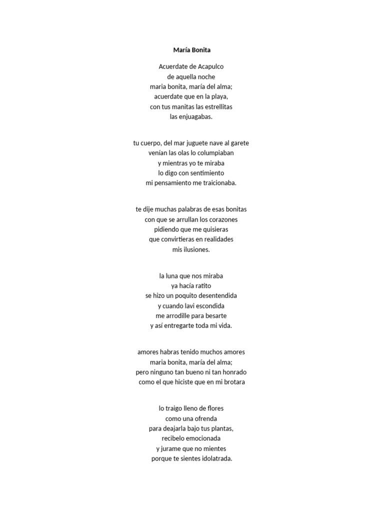 Letra de 