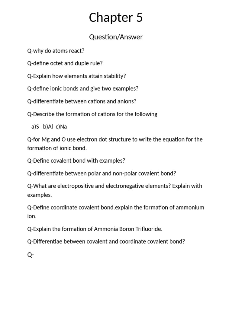 Chapter 5 | PDF