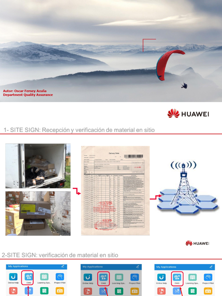 Manual Site Sign & Site Verify | PDF