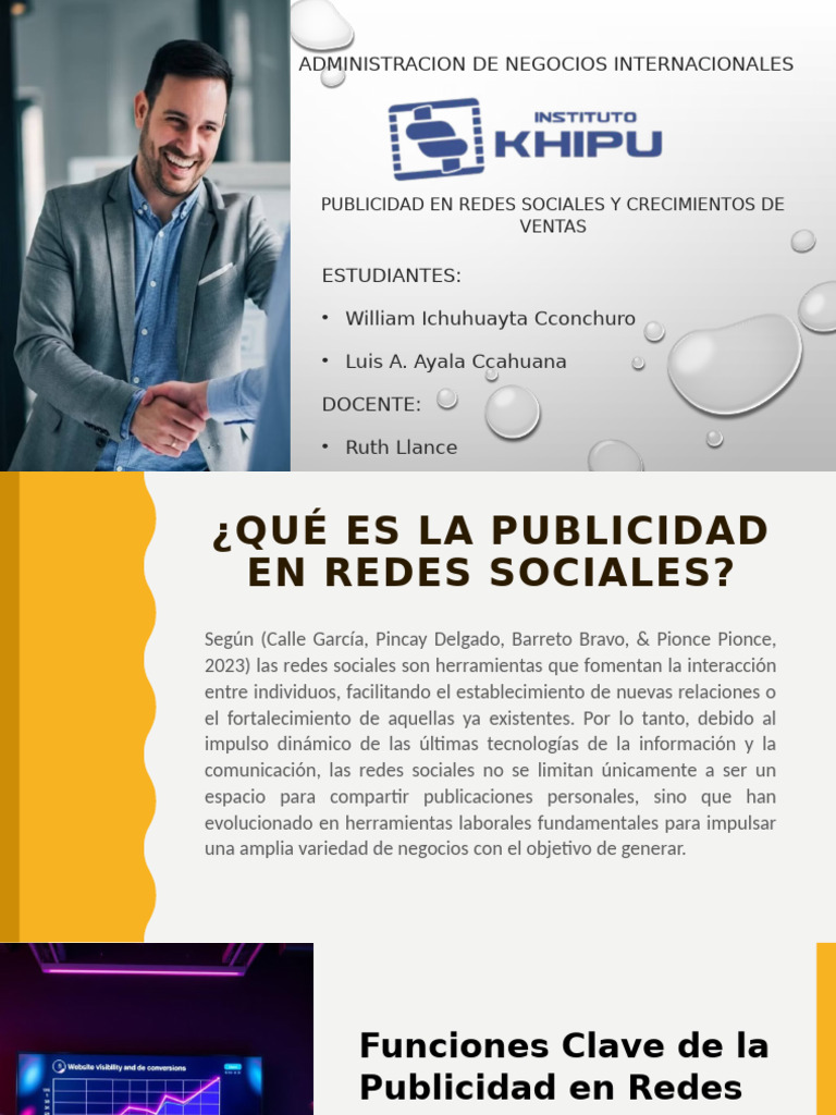 Publicidad en Redes Sociales y Ventas | PDF | Publicidad | Marketing
