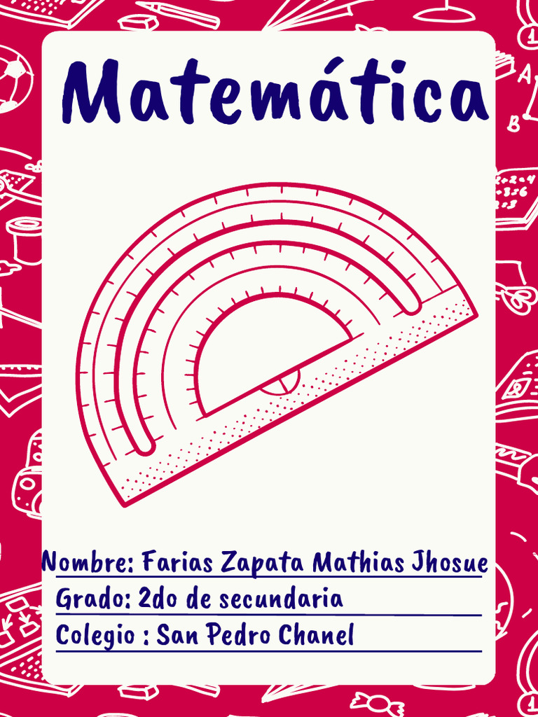 Carátula EPT 2do Secundaria Mathias | PDF