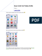 Merubah Menu Grid 3x4 Nokia 6120c