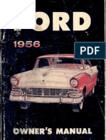1956 Ford Owners Manual