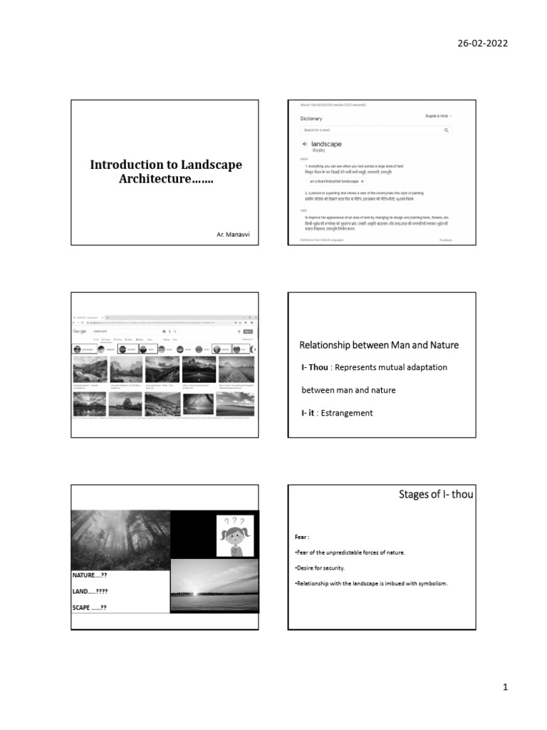 Understanding Landscape Architecture Concepts | PDF | Landscape | Nature