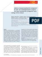 Mephedrone, An Abused Psychoactive Component of 'Bath Salts' and Methamphetamine Congener, Does Not Cause Neurotoxicity To Dopamine Nerve Endings of The Stratium