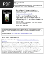 Download Muslim Resistance to Communal Separatism and Colonialism in Bihar by Ayub Khan SN83592280 doc pdf