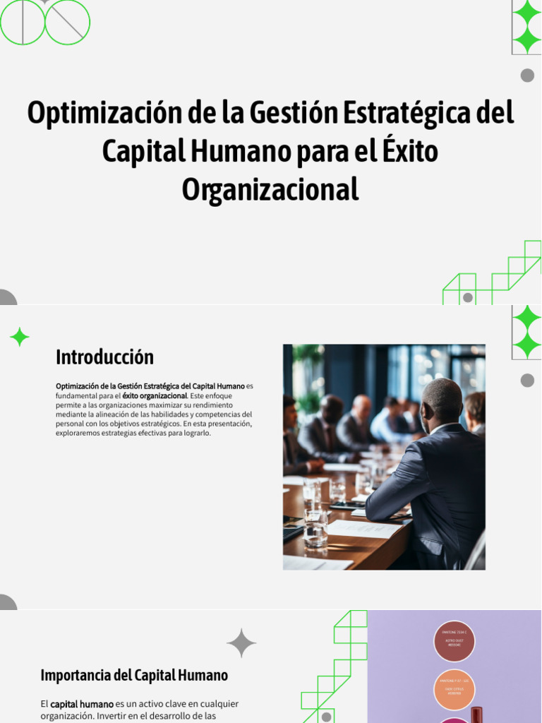 Slidesgo Optimizacion de La Gestion Estrategica Del Capital Humano para ...