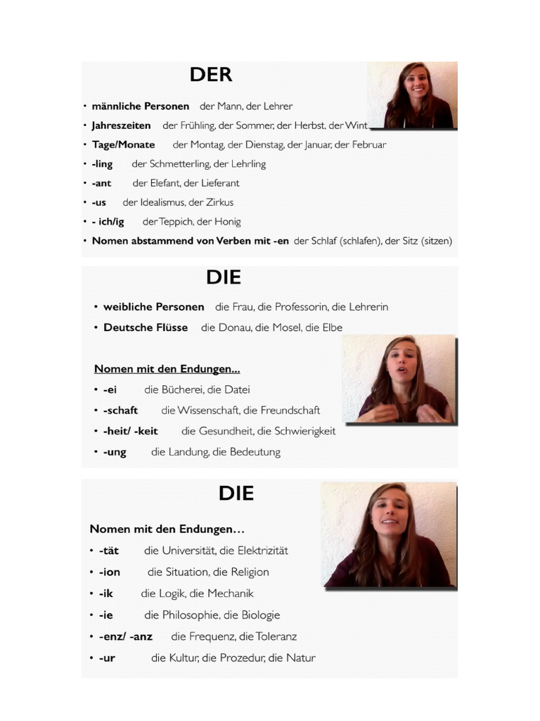Der Die Das | PDF