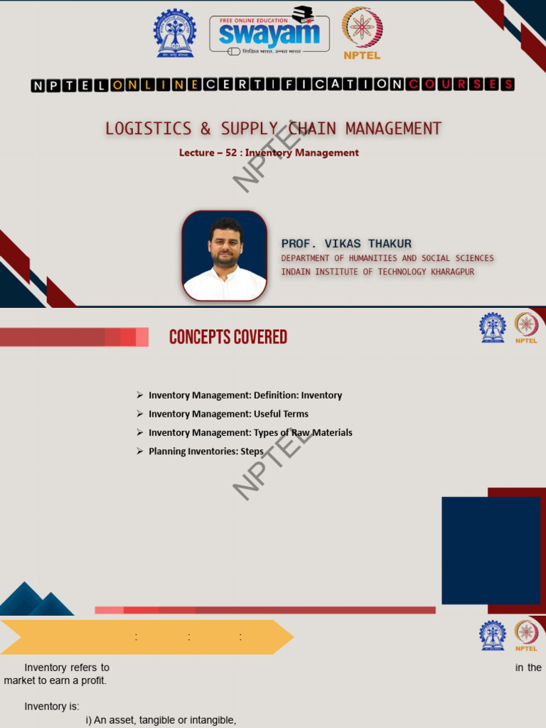 Comprehensive Guide to Inventory Management | PDF | Inventory | Lean ...